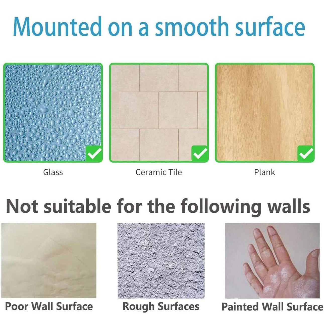 Pack of 2 No-Drill Self-Adhesive Corner Wall Shelves – Bathroom & Kitchen