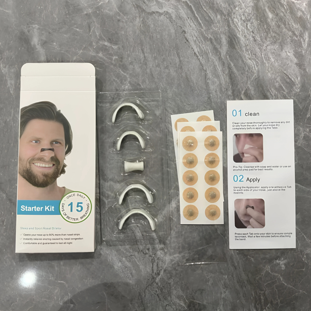 Magnetic Nasal Breathing Strips