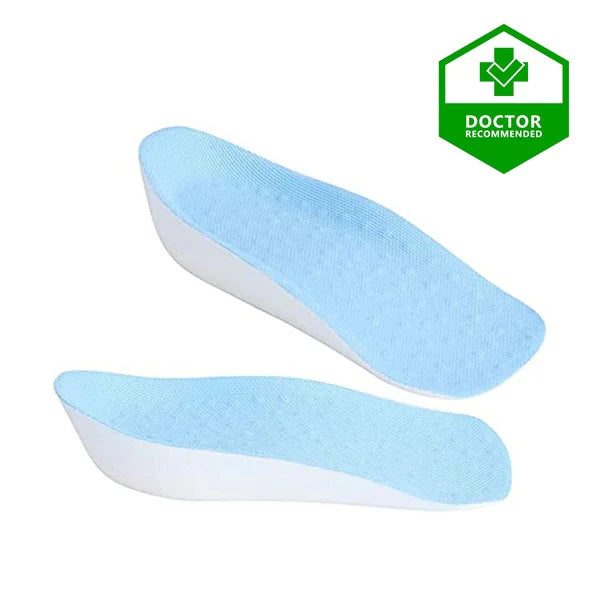 Adjustable Height Insoles for Men & Women | Orthopedic Heel Support for Posture, Back & Knee Relief