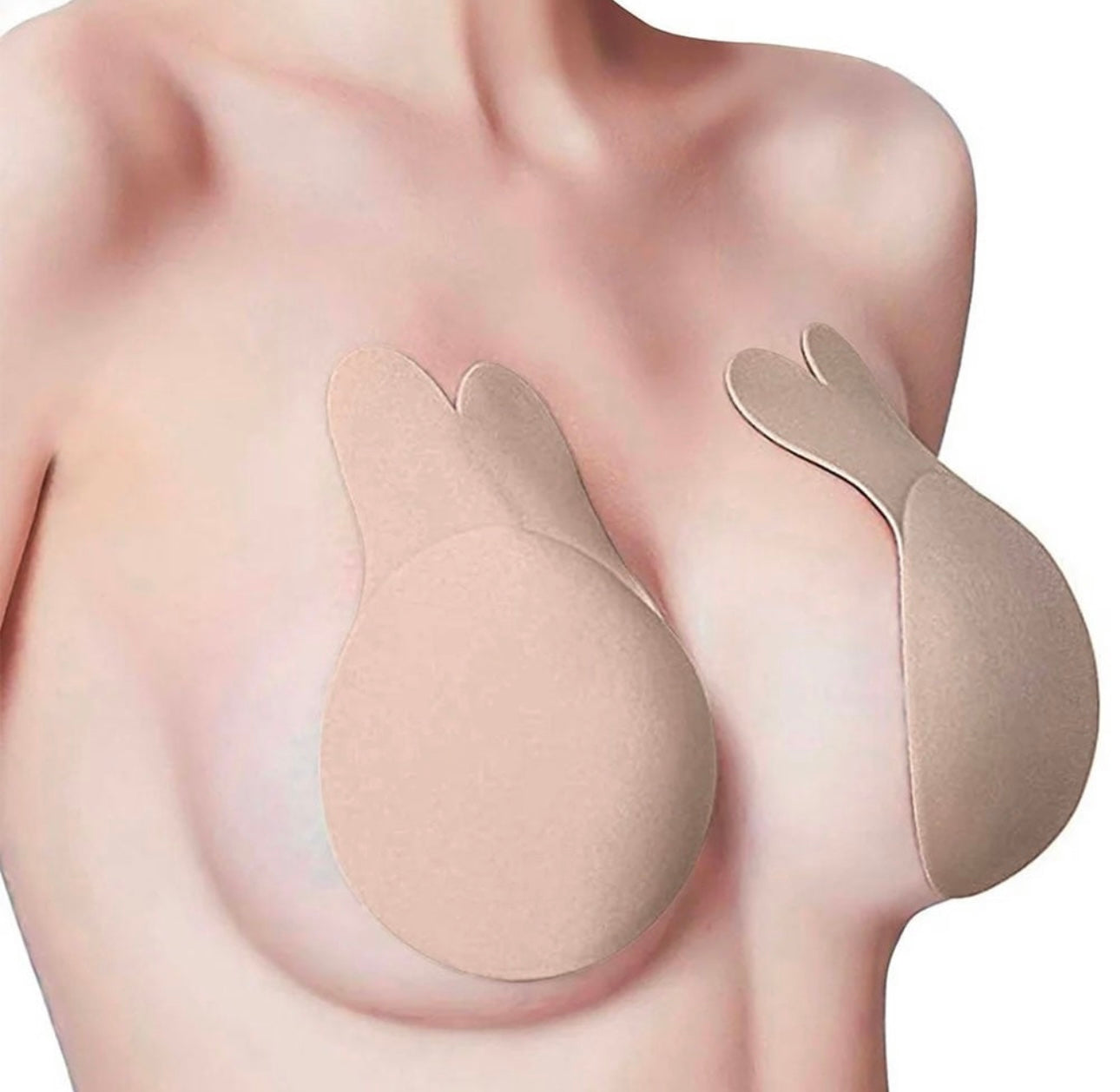 Nude Reusable Breast Lift Cups – Comfortable, Invisible Lift for C–D Sizes
