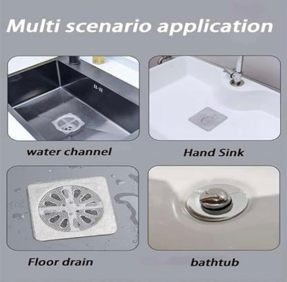 Disposable Shower Drain Covers (20 Pcs) for Hair-Free Showers