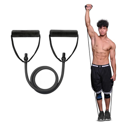 Portable Resistance Tube with Door Anchor – Ultimate Home Fitness Solution