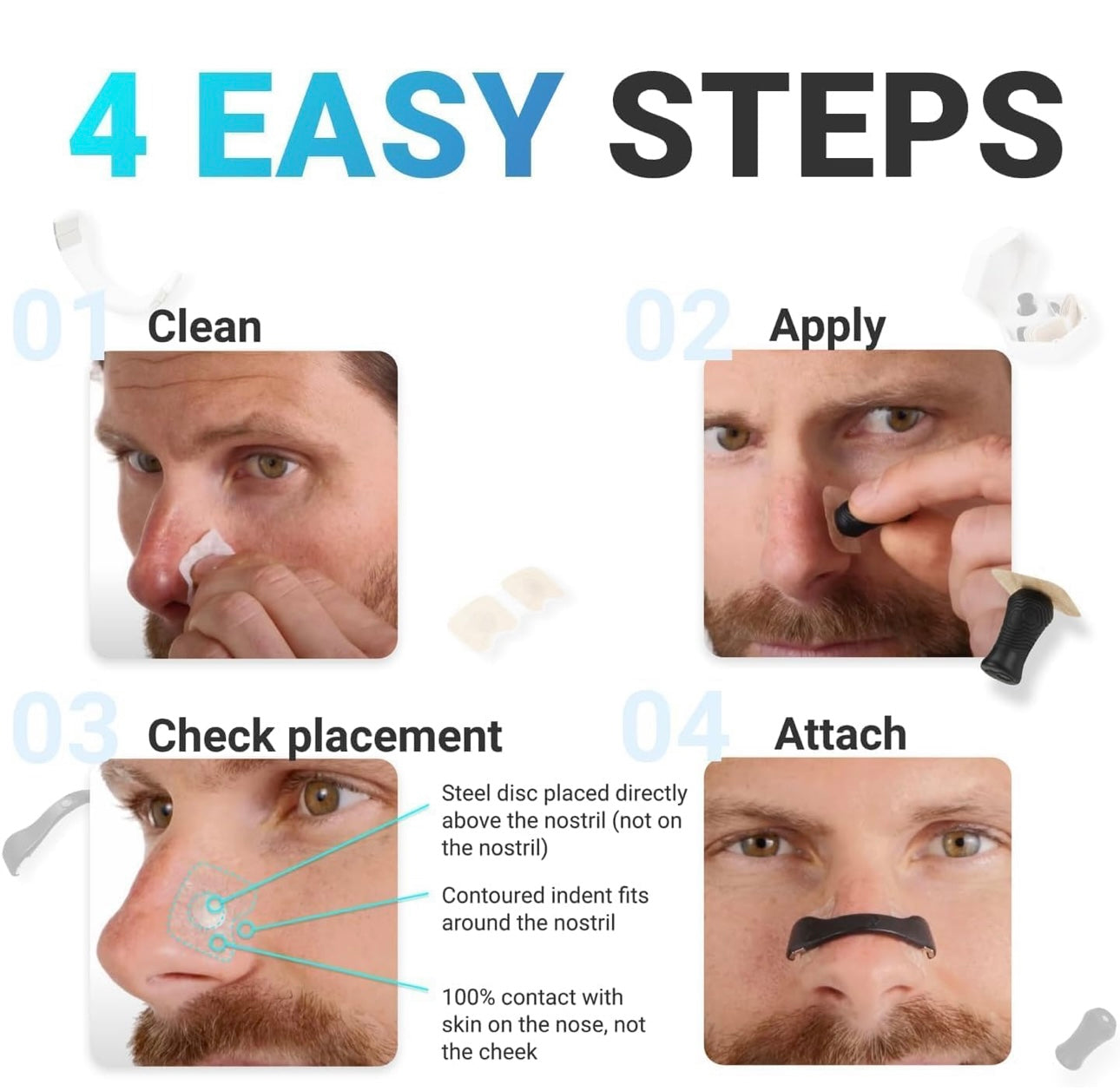 Extra Strength Nasal Strips – Reduce Snoring, Boost Oxygen, Sleep Peacefully (15 Count)