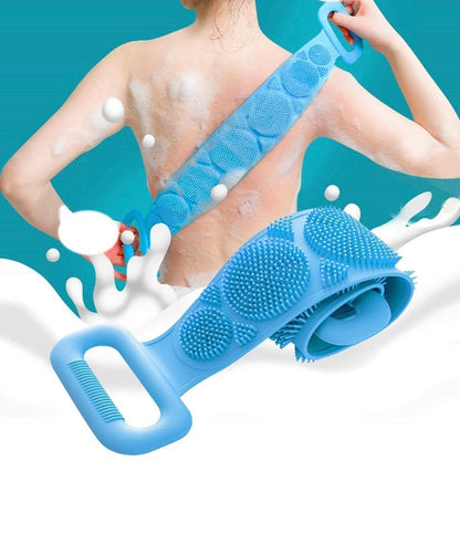 Gentle Silicone Body Scrubber Belt for a Spa Like Clean