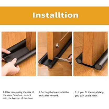 Door Bottom Sealing Strip Guard for Home (3 Pcs)