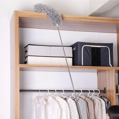 Expandable Microfiber Duster for Ceiling Fans, Blinds & Hard-to-Reach Areas