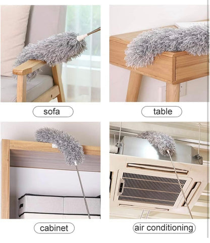 Expandable Microfiber Duster for Ceiling Fans, Blinds & Hard-to-Reach Areas